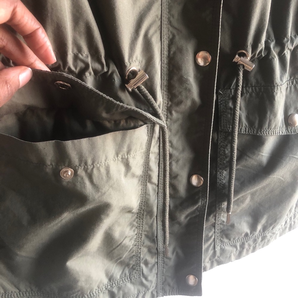 Sage Green Utility Jacket - Picture 5 of 6